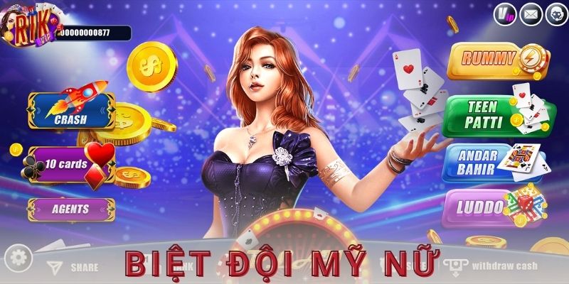 Biệt đội mỹ nữ Rikvip